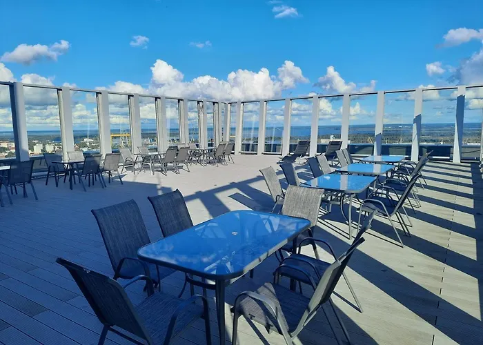 Hanza Tower By Sunny Apartman Szczecin